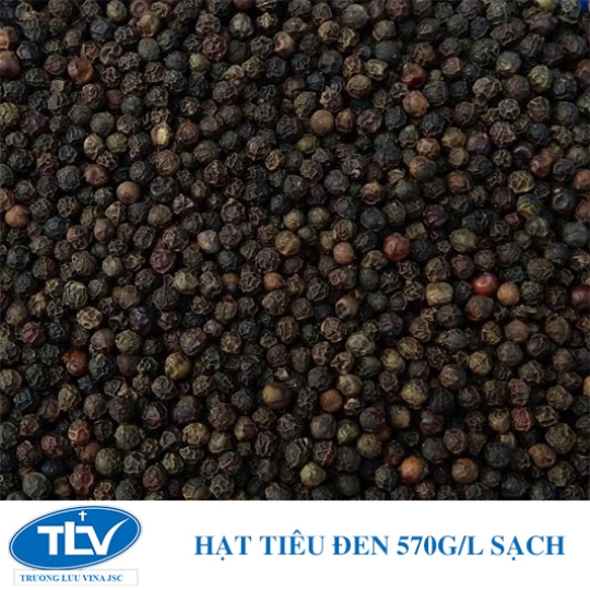 HẠT TIÊU ĐEN 570G/L SẠCH